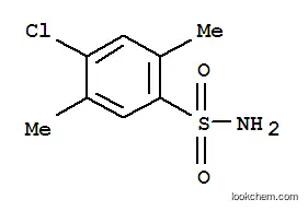 Molecular Structure of 219689-73-3 (4-CHLORO-2,5-DIMETHYLBENZENESULFONAMIDE)