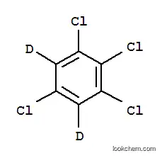 Molecular Structure of 2199-74-8 (1,2,3,5-TETRACHLOROBENZENE-D2)