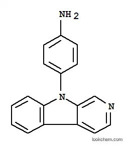 Molecular Structure of 219959-86-1 (9-(4'-AMINOPHENYL)-9H-PYRIDO[3,4-B]INDOLE)