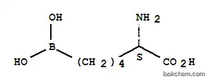 Molecular Structure of 222638-65-5 (2(s)-Amino-6-boronohexanoic acid)