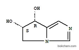 Molecular Structure of 223410-27-3 (5H-Pyrrolo[1,2-c]imidazole-6,7-diol,6,7-dihydro-,(6S,7R)-(9CI))