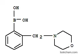 Molecular Structure of 223433-45-2 (2-(Morpholin-4-ylmethyl)benzeneboronic acid)