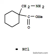 Molecular Structure of 227203-36-3 (METHYL 1-AMINOMETHYL-CYCLOHEXANECARBOXYLATE HCL)