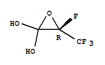2,2-Oxiranediol,3-fluoro-3-(trifluoromethyl)-, (3R)-