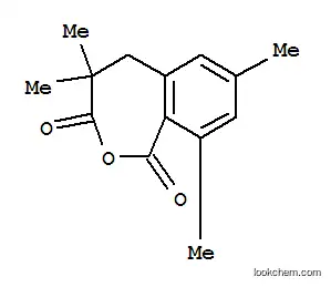 Molecular Structure of 23342-31-6 (4,4,7,9-TETRAMETHYL-1,3,4,5-TETRAHYDRO-2-BENZOXEPINE-1,3-DIONE)