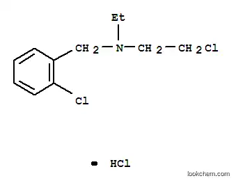 Molecular Structure of 23510-15-8 (2-chloro-N-(2-chlorobenzyl)-N-ethylethanamine)