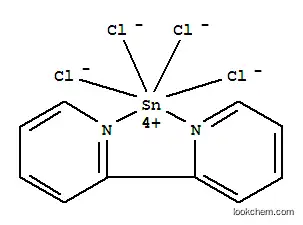 Molecular Structure of 23875-15-2 (Tin, (2,2'-bipyridine-kN1,kN1')tetrachloro-, (OC-6-22)-)