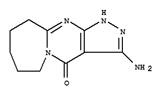 23942-32-7,4H-Pyrazolo[3',4':4,5]pyrimido[1,2-a]azepin-4-one,3-amino-1,6,7,8,9,10-hexahydro-,NSC 125004