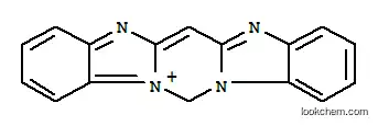 Molecular Structure of 241-51-0 (13H-Pyrimido[1,6-a:3,4-a']bisbenzimidazol-12-ium(8CI,9CI))