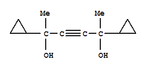 24297-13-0,2,5-dicyclopropylhex-3-yne-2,5-diol,NSC 126452