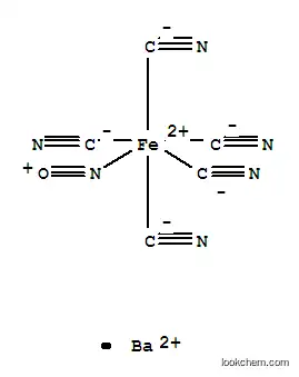 Molecular Structure of 24378-32-3 (barium iron(4+) cyanide oxoazanide (1:1:5:1))