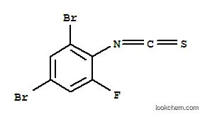 Molecular Structure of 244022-67-1 (2,4-DIBROMO-6-FLUOROPHENYL ISOTHIOCYANATE)