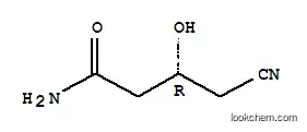 Molecular Structure of 244094-04-0 ((R)-4-CYANO-3-HYDROXYBUTANAMIDE)