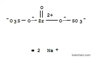 Molecular Structure of 24735-35-1 (disodium oxobis[sulphato(2-)-O]zirconate(2-))