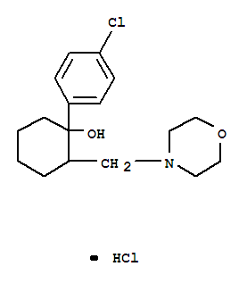 2501-73-7,1-(4-chlorophenyl)-2-(morpholin-4-ylmethyl)cyclohexanol hydrochloride (1:1),Cyclohexanol,1-(p-chlorophenyl)-2-(morpholinomethyl)-, hydrochloride (7CI,8CI)