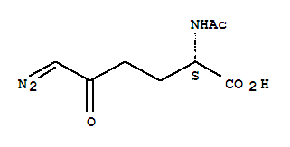 (1Z)-5-(acetylamino)-5-carboxy-1-diazoniopent-1-en-2-olate