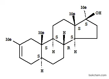 Molecular Structure of 2527-18-6 (2,17-DiMethyl-5α-androst-2-en-17β-ol)