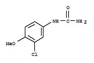 25277-05-8,1-(3-chloro-4-methoxyphenyl)urea,Urea,(3-chloro-4-methoxyphenyl)- (8CI,9CI); Demethylmetoxuron; Desmethylmetoxuron