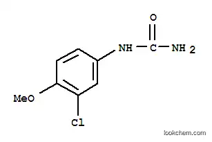Molecular Structure of 25277-05-8 (1-(3-chloro-4-methoxyphenyl)urea)