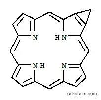 Molecular Structure of 25323-08-4 (1H,20H,22H-Cyclopropa[b]porphine(8CI,9CI))