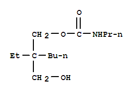 25384-54-7,2-ethyl-2-(hydroxymethyl)hexyl propylcarbamate,