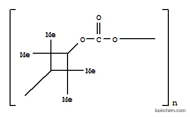 Molecular Structure of 25722-32-1 (Poly[oxycarbonyloxy(2,2,4,4-tetramethyl-1,3-cyclobutanediyl)](9CI))
