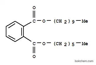 Molecular Structure of 25724-58-7 (decyl hexyl phthalate)