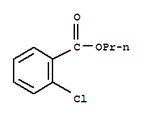 25800-28-6,propyl 2-chlorobenzoate,Benzoicacid, o-chloro-, propyl ester (7CI,8CI); 2-Chlorobenzoic acid n-propyl ester;NSC 406727; NSC 8217; Propyl 2-chlorobenzoate; Propyl o-chlorobenzoate;n-Propyl 2-chlorobenzoate