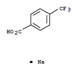Benzoic acid,4-(trifluoromethyl)-, sodium salt (1:1)