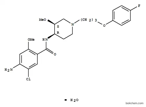 Molecular Structure of 260779-88-2 (CISAPRIDEMONOHYDRATE)