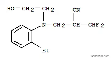 Propanenitrile,2-[[(2-ethylphenyl)(2-hydroxyethyl)amino]methyl]-3,3-difluoro-