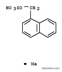 Molecular Structure of 26488-89-1 (naphthalen-1-ylmethyl hydrogen sulfate)