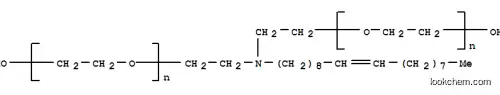 Molecular Structure of 26635-93-8 (POLYOXYETHYLENE(5) OLEYLAMINE ETHER)
