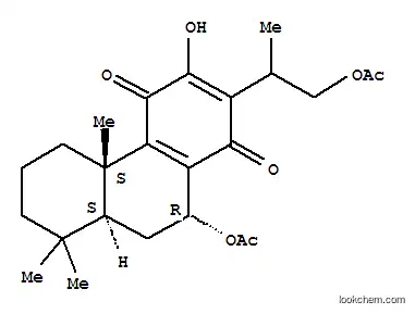 Molecular Structure of 269742-39-4 (16-Acetoxy-7-O-acetylhormine)