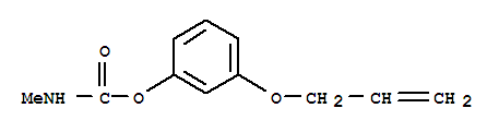 2752-79-6,N-Methylcarbamic acid 3-allyloxyphenyl ester,Carbamicacid, methyl-, m-(allyloxy)phenyl ester (7CI,8CI); Phenol, 3-(2-propenyloxy)-,methylcarbamate (9CI); Phenol, m-(allyloxy)-, methylcarbamate (8CI); He 7069;Hercules 7069