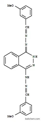 Molecular Structure of 27704-03-6 (1,4-bis[2-(3-methoxybenzylidene)hydrazinyl]phthalazine)