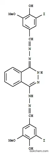 Molecular Structure of 27704-09-2 (Vanillin, 5-iodo-,1,4-phthalazinediyldihydrazone (8CI))
