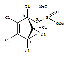27764-10-9,dimethyl (1,4,5,6,7,7-hexachlorobicyclo[2.2.1]hept-5-en-2-yl)phosphonate,Phosphonic acid,(1,4,5,6,7,7-hexachloro-5-norbornen-2-yl)-, dimethyl ester, endo- (8CI); NSC138992