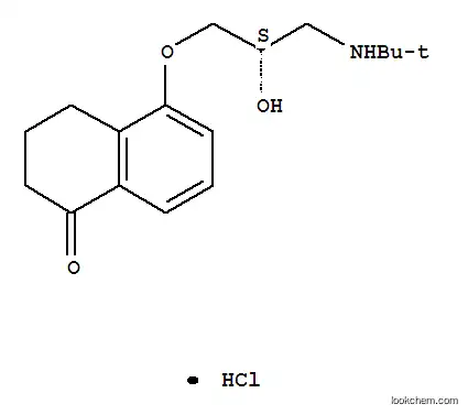 Molecular Structure of 27912-14-7 (Levobunolol hydrochloride)