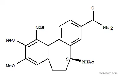 5H-Dibenzo[a,c]cycloheptene-3-carboxamide,5-(acetylamino)-6,7-dihydro-9,10,11-trimethoxy-, (5S)-