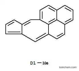Molecular Structure of 28390-42-3 (1-methylazuleno[4,5,6-cd]phenalene)