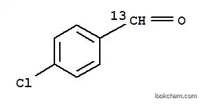 Benzaldehyde-formyl-13C,4-chloro- (9CI)