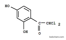 Molecular Structure of 29003-59-6 (Acetophenone, 2,2-dichloro-2,4-dihydroxy- (6CI,8CI))