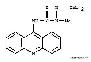 Molecular Structure of 29023-85-6 (Hydrazinecarbothioamide,N-9-acridinyl-1-methyl-2-(1-methylethylidene)-)