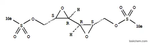 Molecular Structure of 29171-77-5 (L-Iditol,2,3:4,5-dianhydro-, 1,6-dimethanesulfonate)