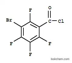 Molecular Structure of 292621-46-6 (3-BROMO-2,4,5,6-TETRAFLUOROBENZOYL CHLORIDE)