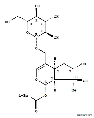 [(1S)-1,4aα,5,6,7,7aα-Hexahydro-6α,7β-dihydroxy-7-methyl-1α-(3-methyl-1-oxobutoxy)cyclopenta[c]pyran-4-yl]methyl β-D-glucopyranoside
