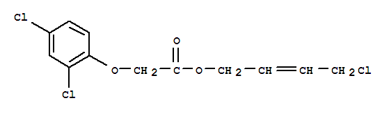 Acetic acid,2-(2,4-dichlorophenoxy)-, 4-chloro-2-buten-1-yl ester