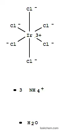 Molecular Structure of 29796-57-4 (AMMONIUM HEXACHLOROIRIDATE (III) HYDRATE)