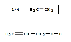 1-Propene,3,3',3''-[[(2-propen-1-yloxy)-1-ethanyl-2-ylidene]tris(oxy)]tris-